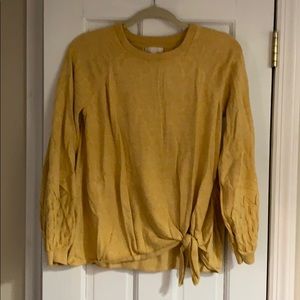 Mustard Lauren Conrad top